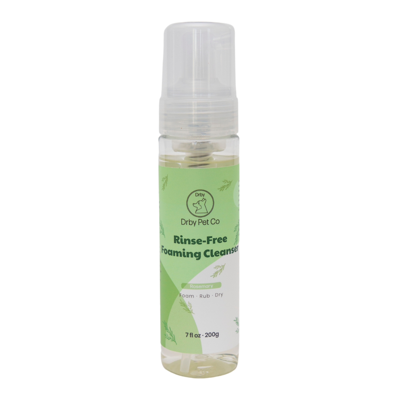 Drby Rinse Free Foaming Cleanser