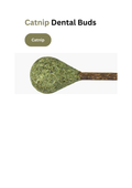 Crown & Whiskers Silvervine Dental Buds Cat Toy – Natural Catnip Chew & Teeth Cleaning Stick