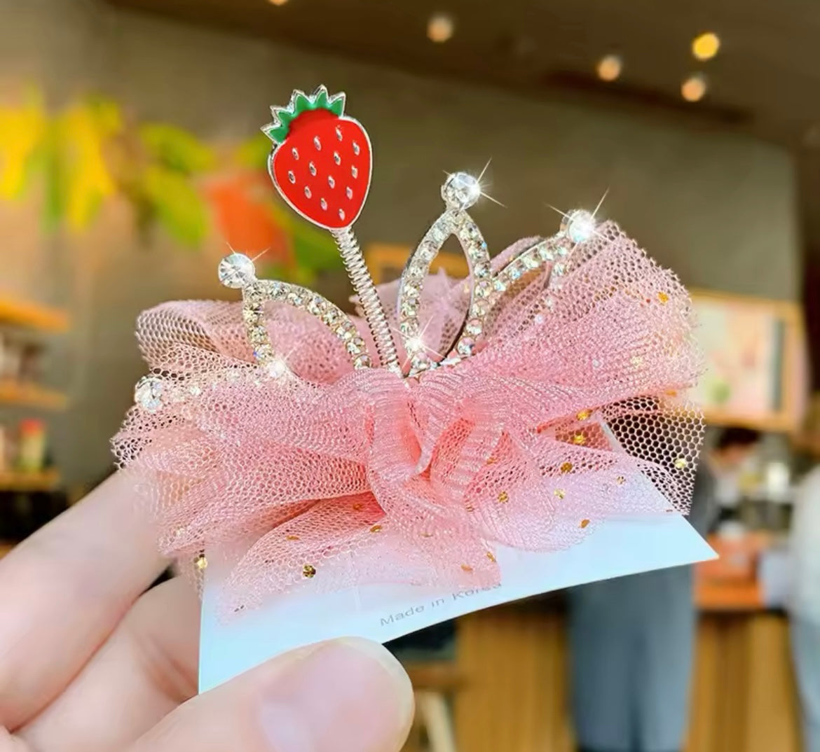 Crown & Whiskers Princess Pet Crown – Crystal Tiara for Cats & Dogs