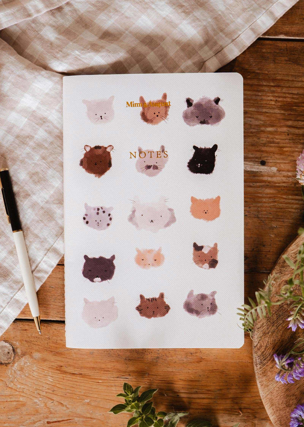The Purrfect Cat Notebook | Cute Cat Lover Journal with Lined Pages
