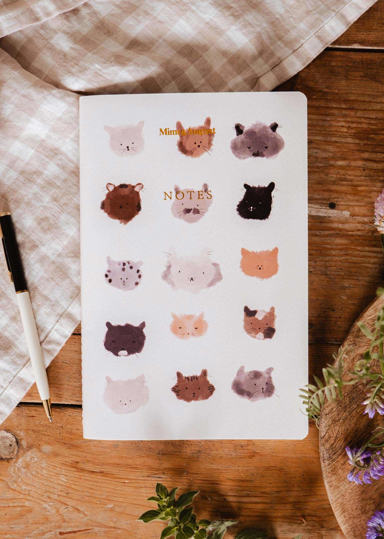 The Purrfect Cat Notebook | Cute Cat Lover Journal with Lined Pages