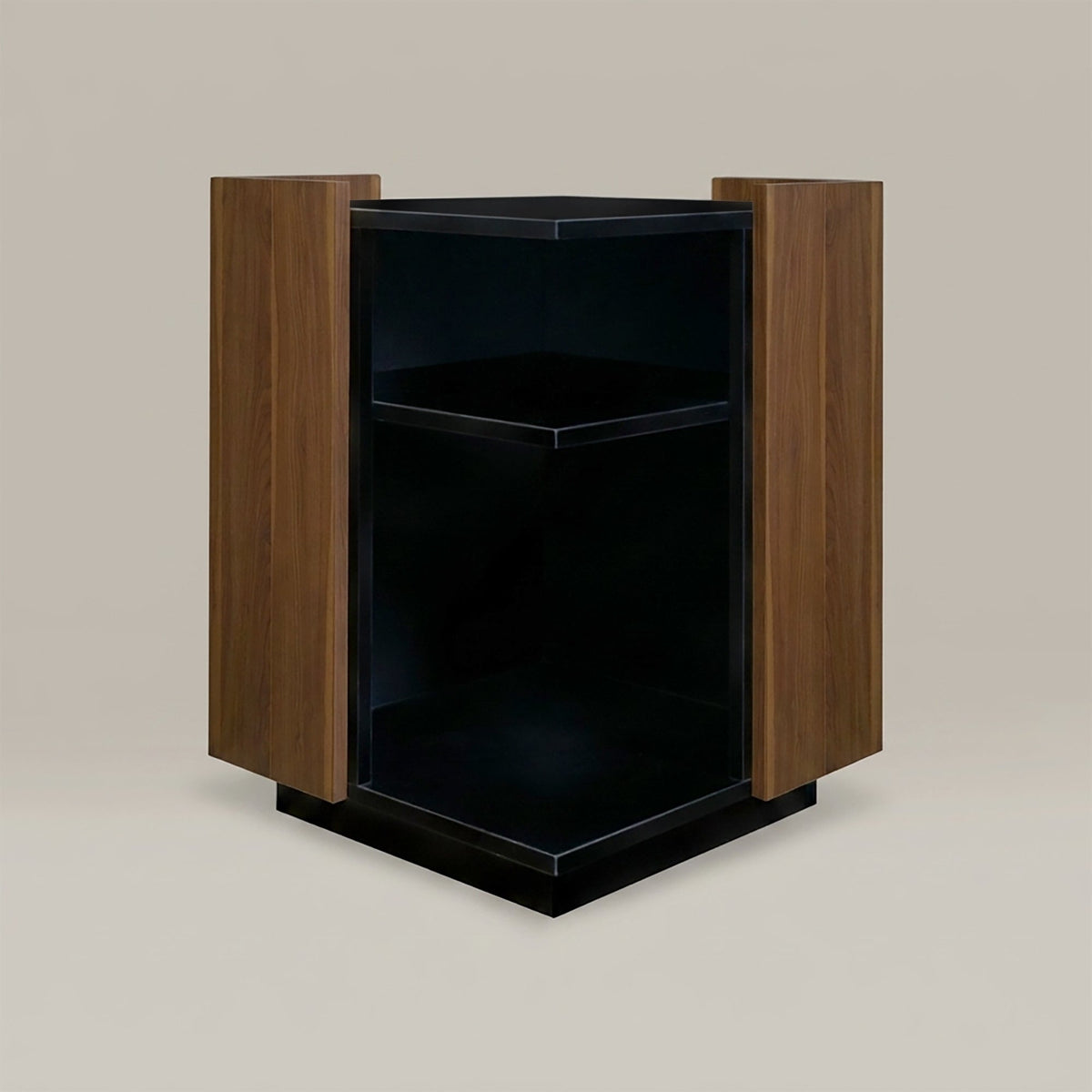 Leo Side Table with Cat Nook