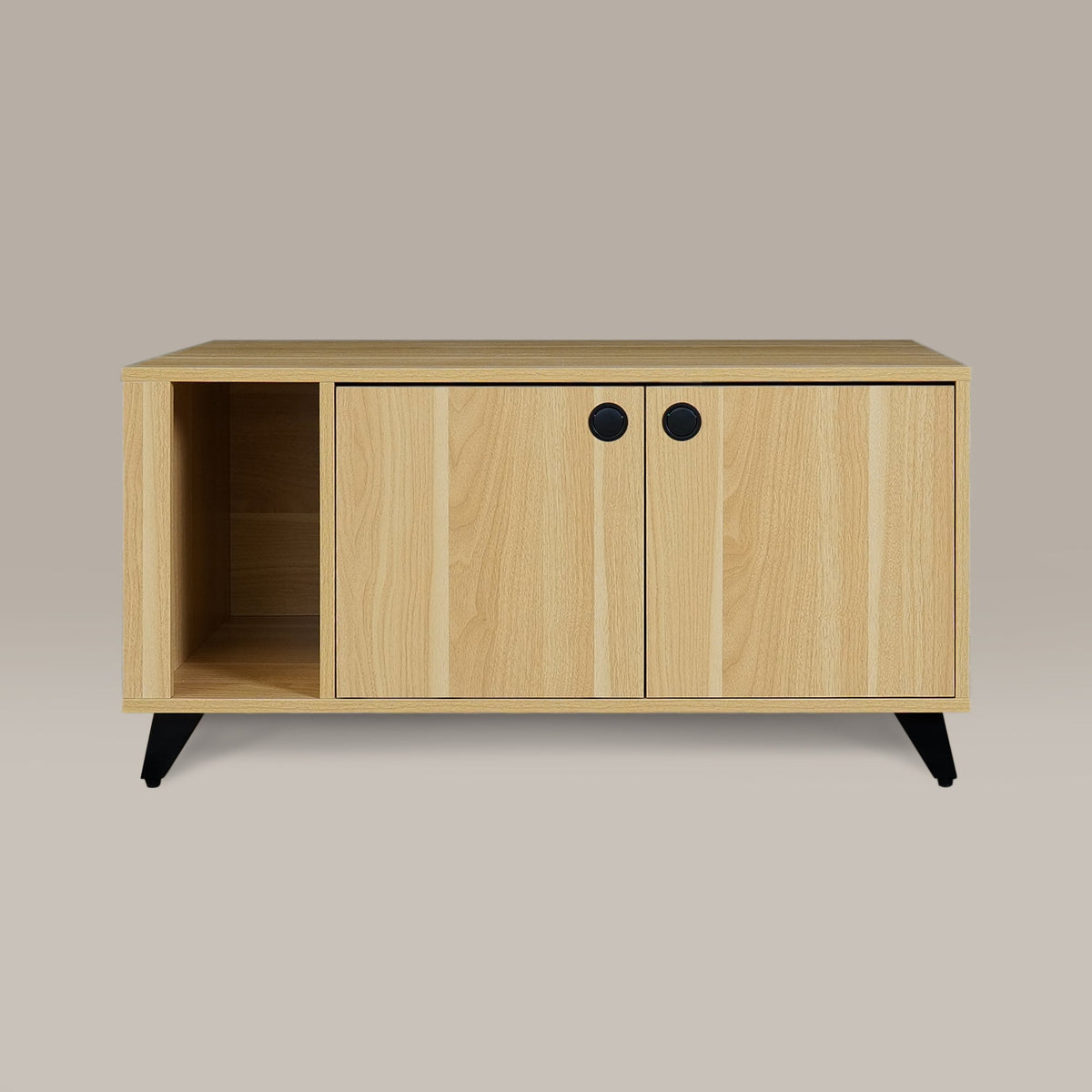 Shae Litter Cabinet | Modern Hidden Cat Litter Box Furniture