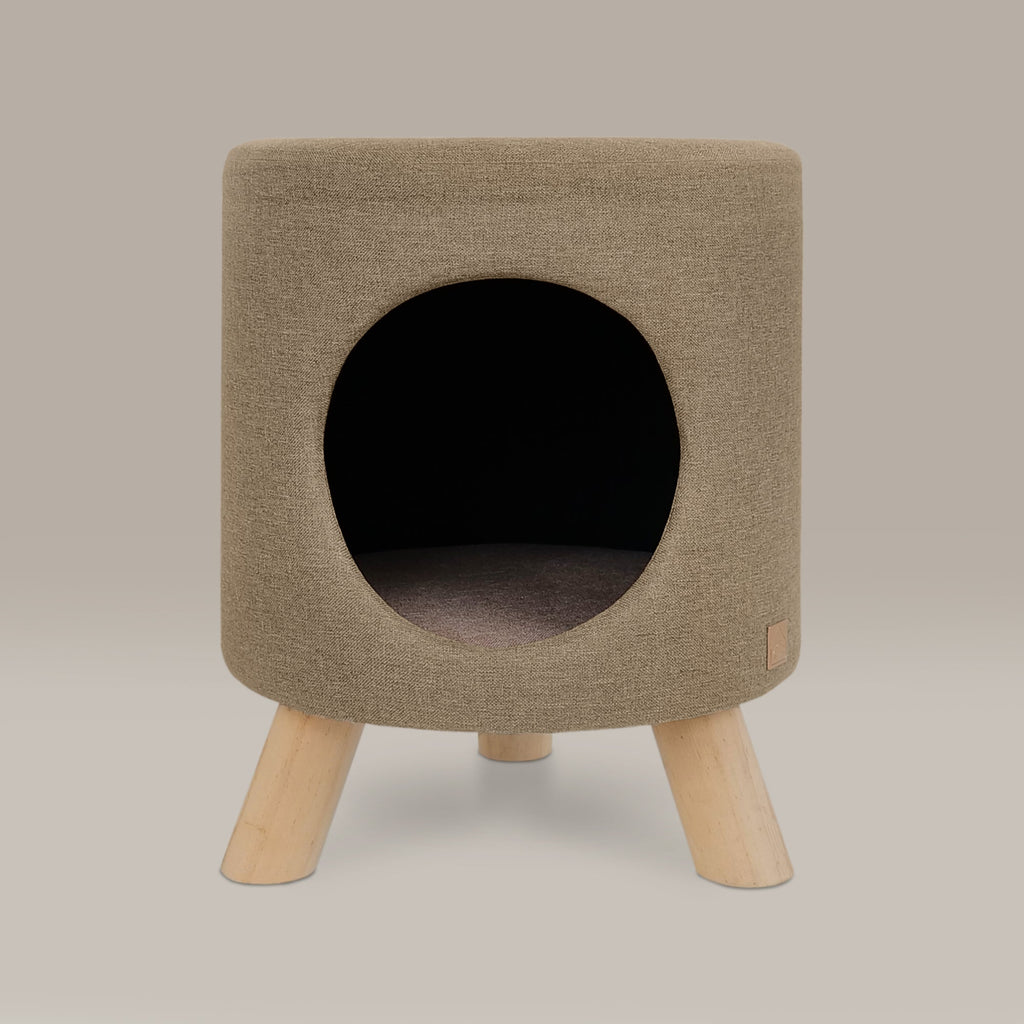Wallie Pet Stool with Cozy Cat Nook